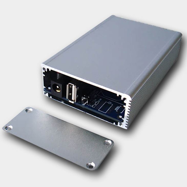 Enclosure Aluminium Extrusion kanggo PCB