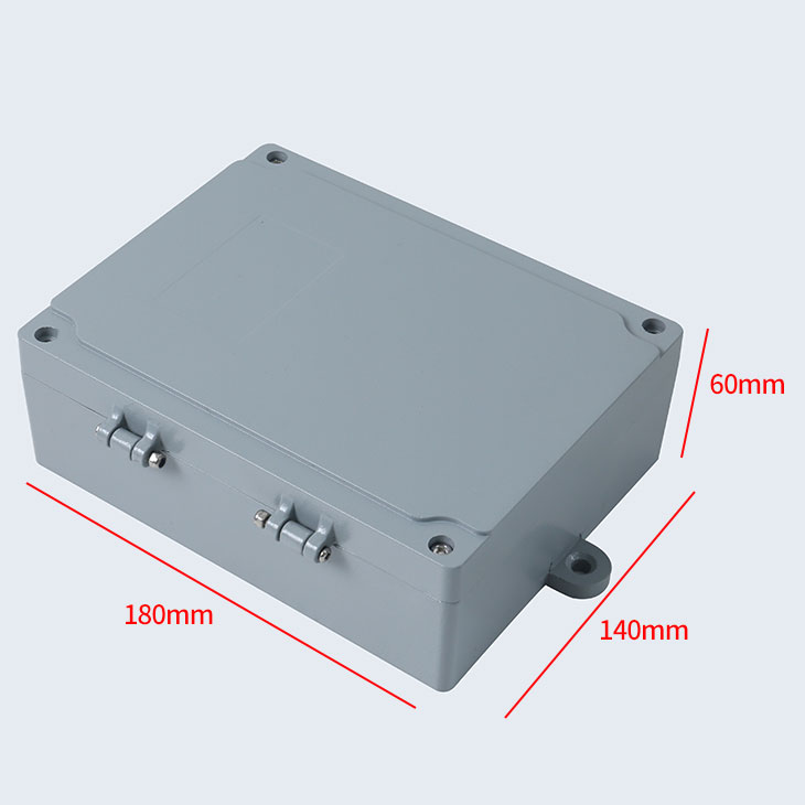 Industrial Aluminium Alloy Metal ngawasi Outdoor Explosion-bukti Cast Aluminium Box